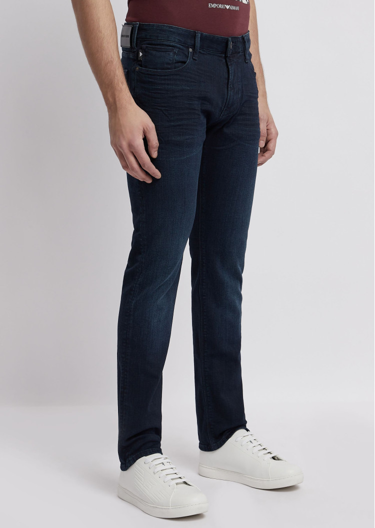 Джинси Slim Slim fit для чоловіків (465210), колір Синій - №2