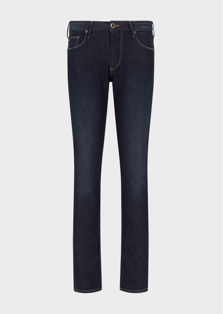 Джинсы Slim Slim fit Низкая для мужчин (465214), цвет Синий - №1
