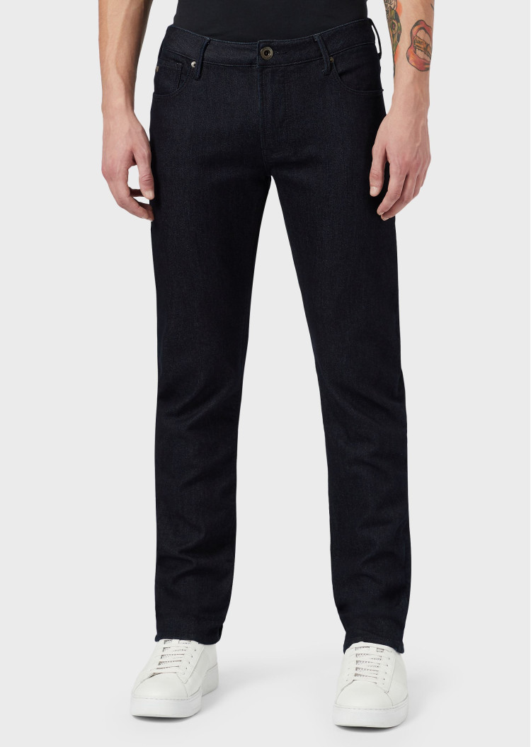 Джинси Slim Slim fit для чоловіків (465216), колір Синій - №2