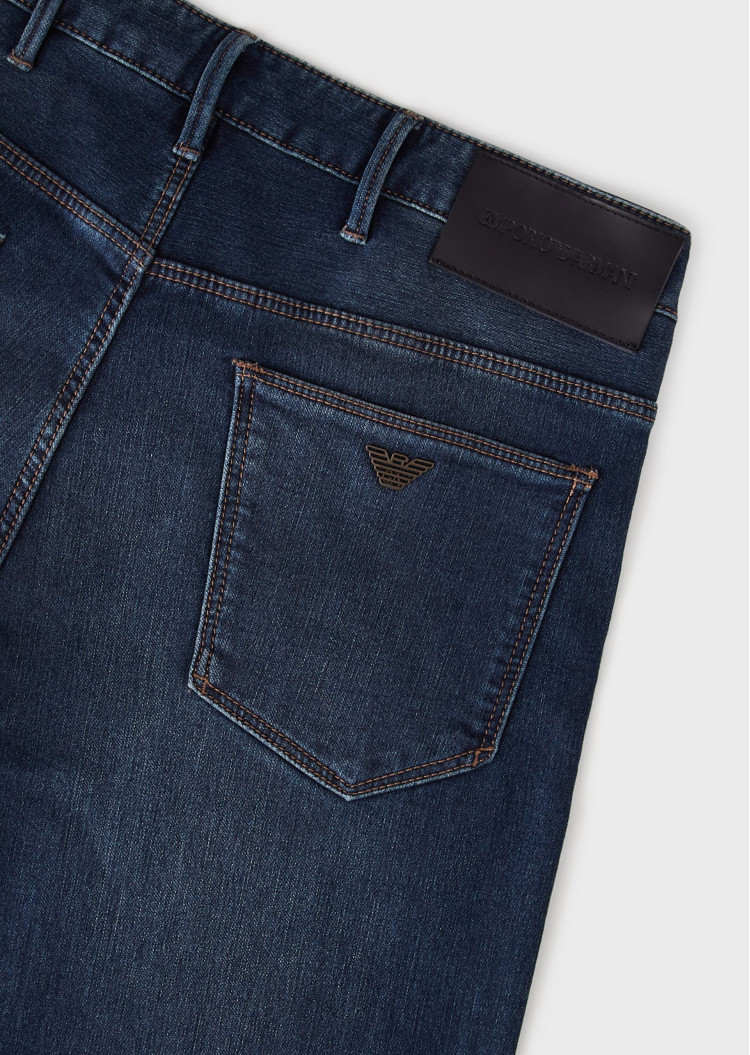 Джинси Slim Slim fit для чоловіків (465220), колір Синій - №2