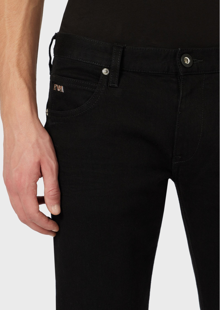 Джинси Extra slim Extra-slim fit для чоловіків (465221), колір Чорний - №5