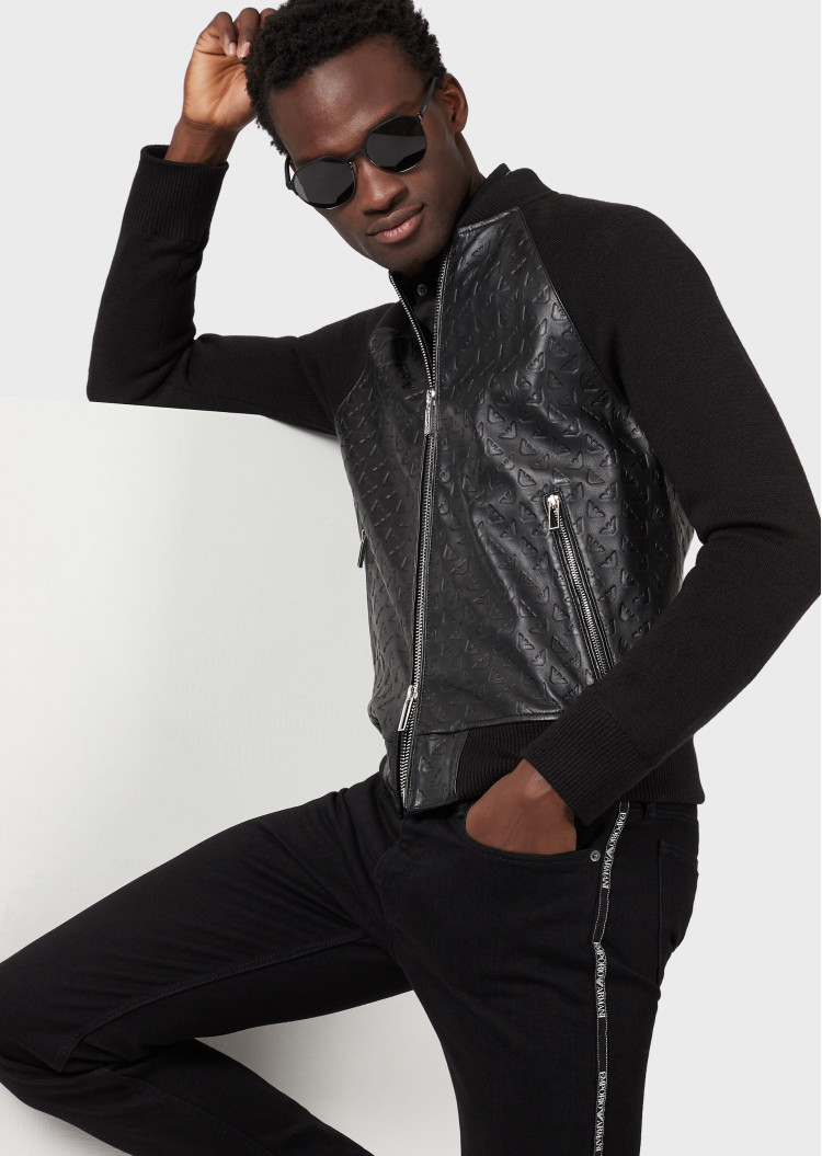 Джинси Slim Slim fit для чоловіків (465222), колір Чорний - №5