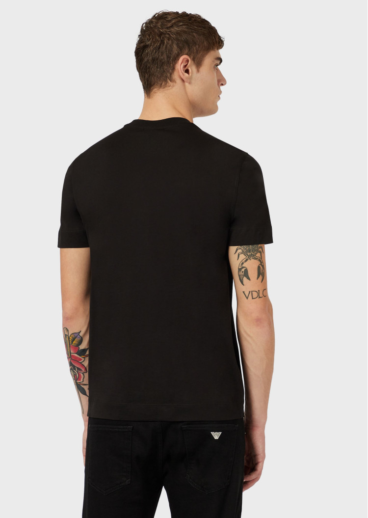 Футболка Relaxed fit для чоловіків (465229), колір Чорний - №3