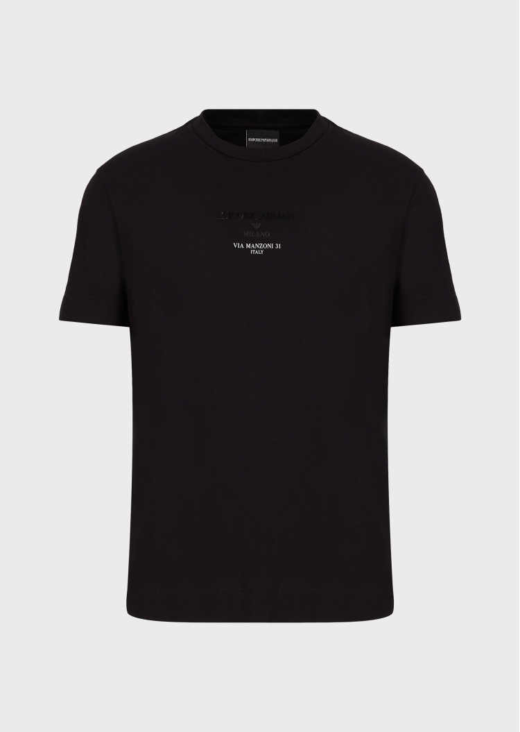 Футболка Regular fit для мужчин (465236), цвет Черный - №1