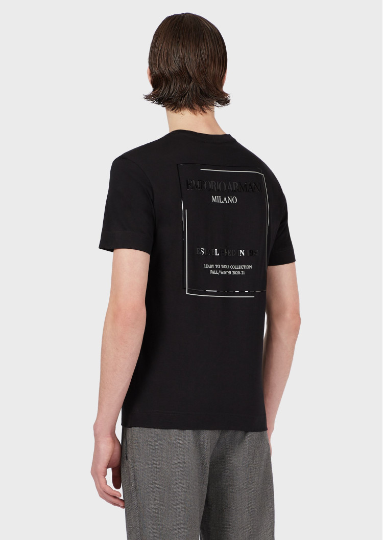 Футболка Regular fit для мужчин (465236), цвет Черный - №3