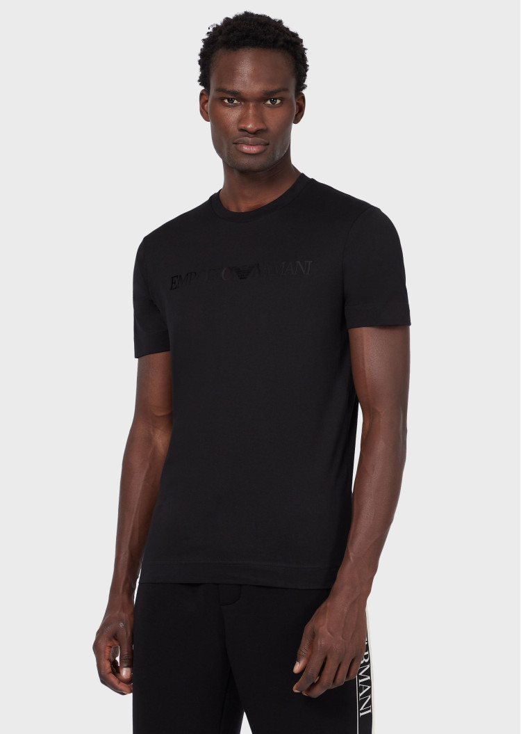 Футболка Regular fit для чоловіків (465238), колір Чорний - №2