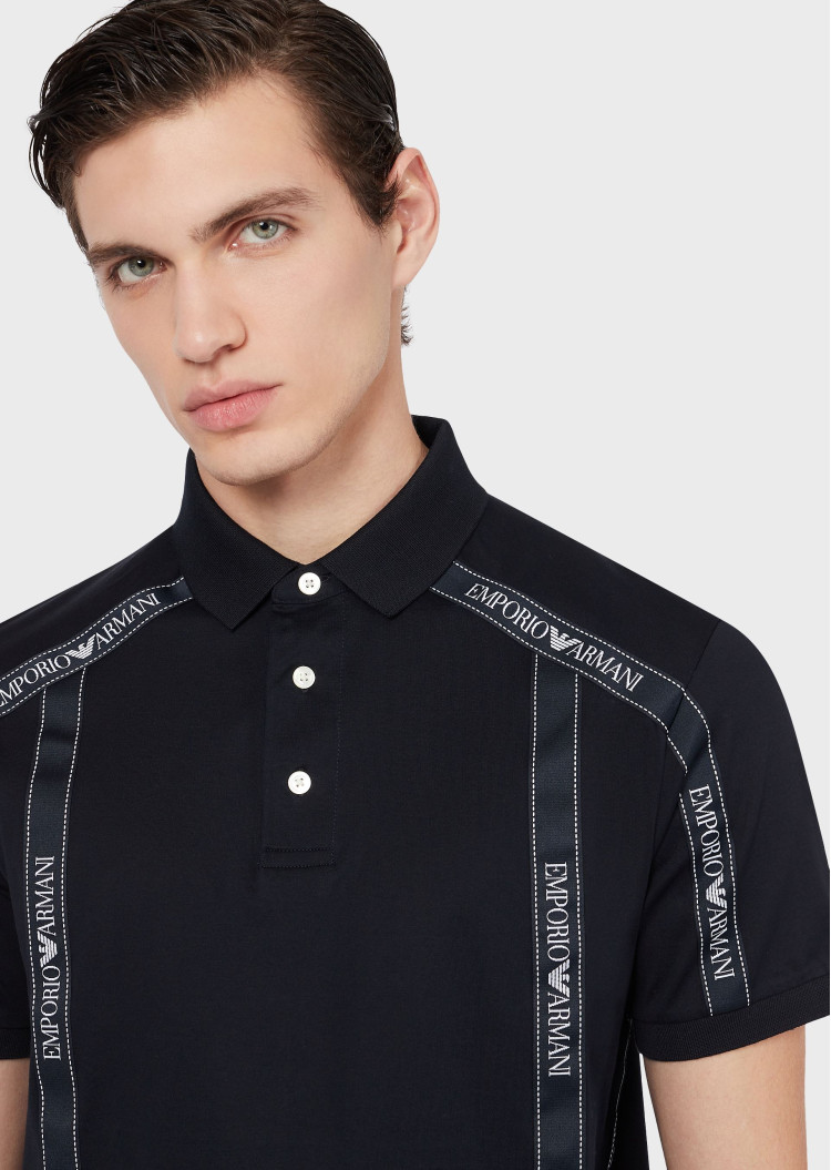 Поло Regular fit для мужчин (465245), цвет Синий - №6
