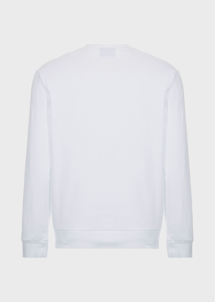 Світшот Regular fit для чоловіків (465246), колір Білий - №4