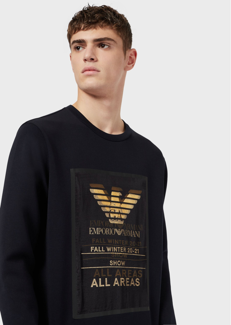 Толстовка Relaxed fit для чоловіків (465251), колір Чорний - №5