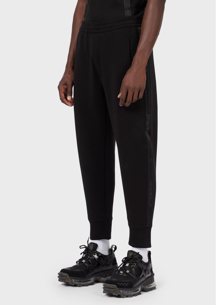 Брюки джерси Regular fit для мужчин (465253), цвет Черный - №2