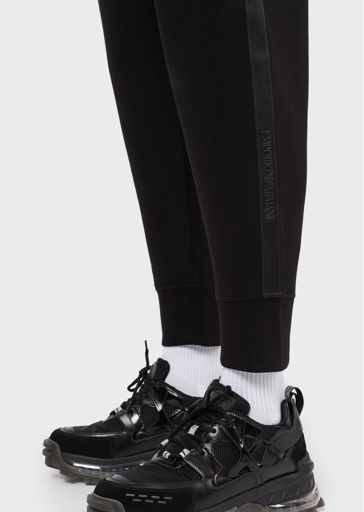 Брюки джерси Regular fit для мужчин (465253), цвет Черный - №6