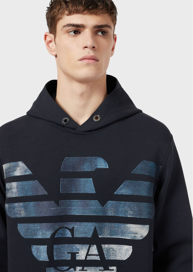 Толстовки Relaxed fit для чоловіків (465254), колір Синій - №5