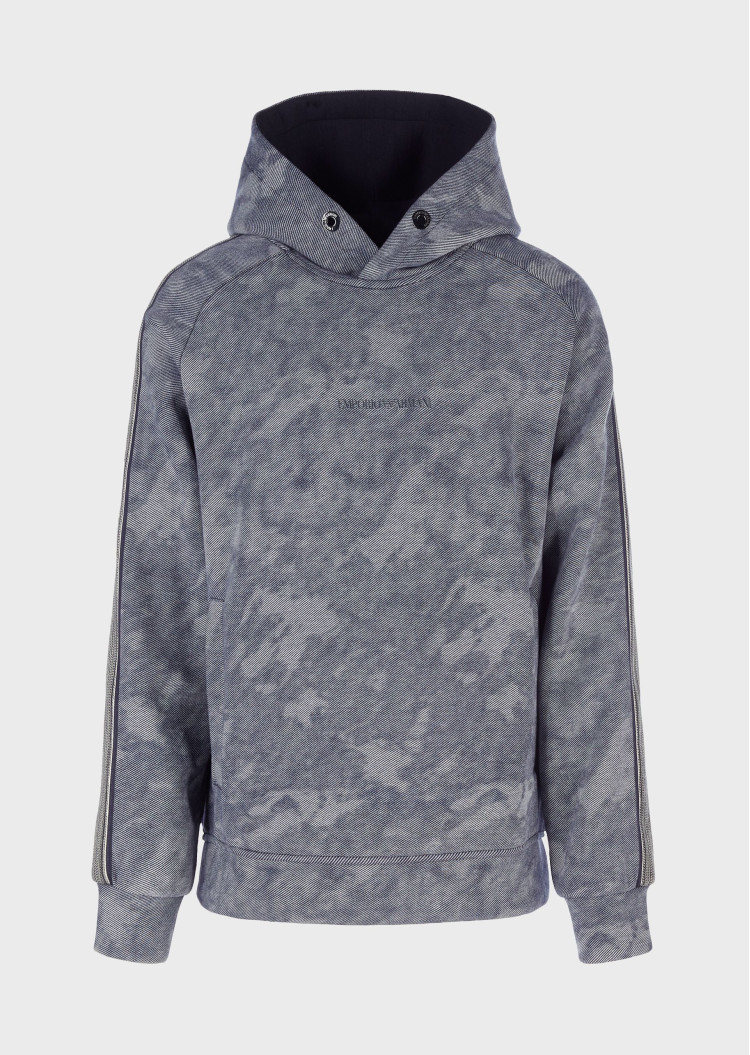 Худи Regular fit для мужчин (465255), цвет Синий - №1