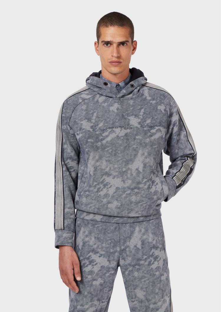 Худи Regular fit для мужчин (465255), цвет Синий - №2