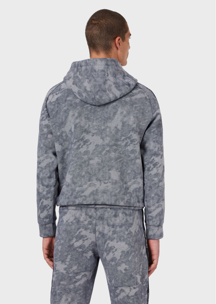 Худи Regular fit для мужчин (465255), цвет Синий - №3