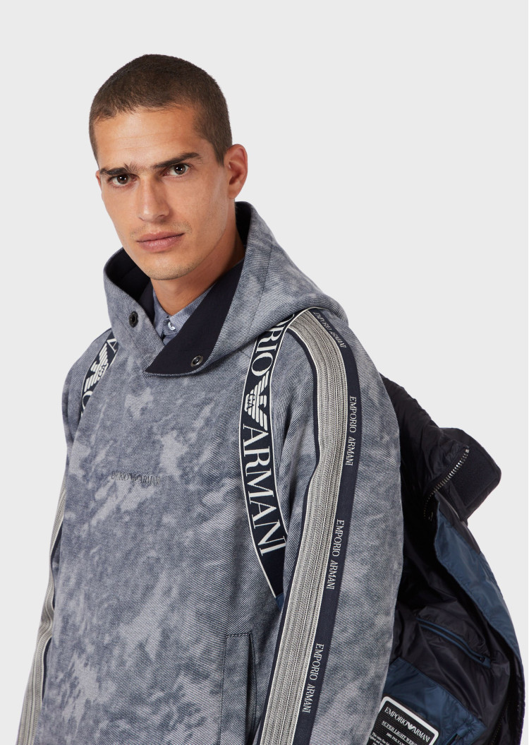 Худи Regular fit для мужчин (465255), цвет Синий - №6