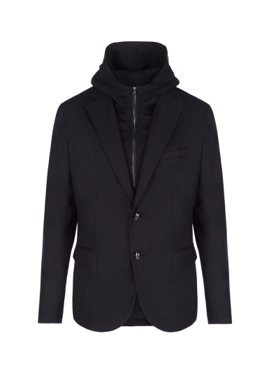 Піджак кежуал Extra Slim Fit: дуже облягає, підкреслює фігуру.