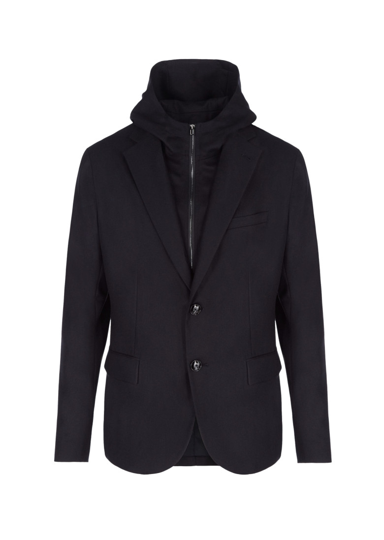 Пиджак кэжуал Extra Slim Fit: очень облегающая, подчеркивающая фигуру.