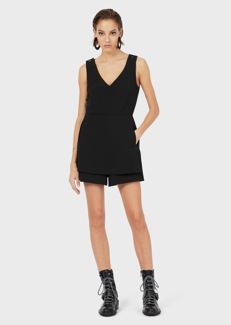 Комбінезон Slim fit для жінок (465467), колір Чорний - №2