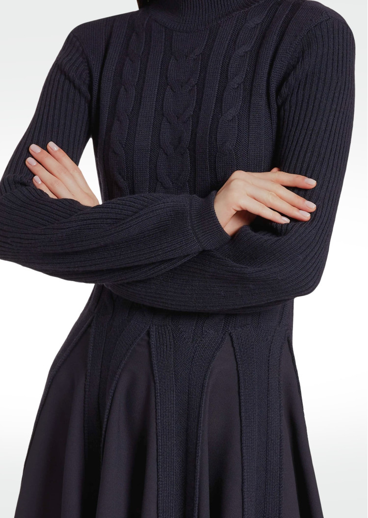 Платья миди Extra Slim Fit для женщин (465474), цвет Синий - №4