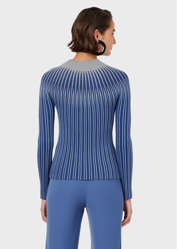 Джемпер Extra Slim Fit для женщин (465488), цвет Синий - №4