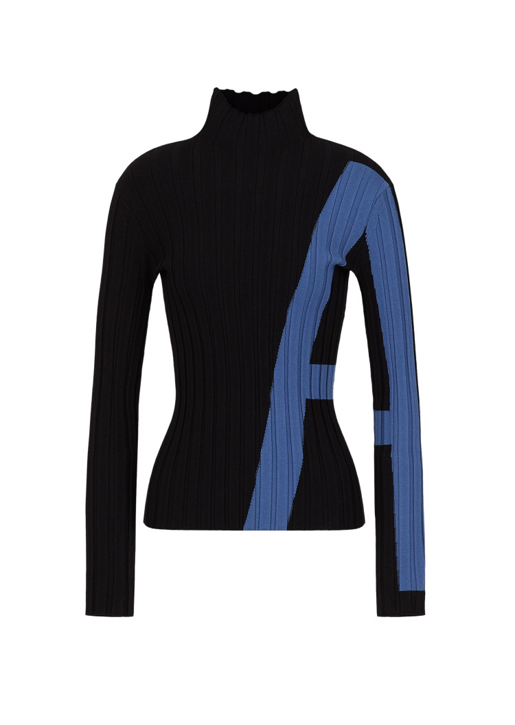 Гольф Extra-slim fit для женщин (465491), цвет Черный - №1