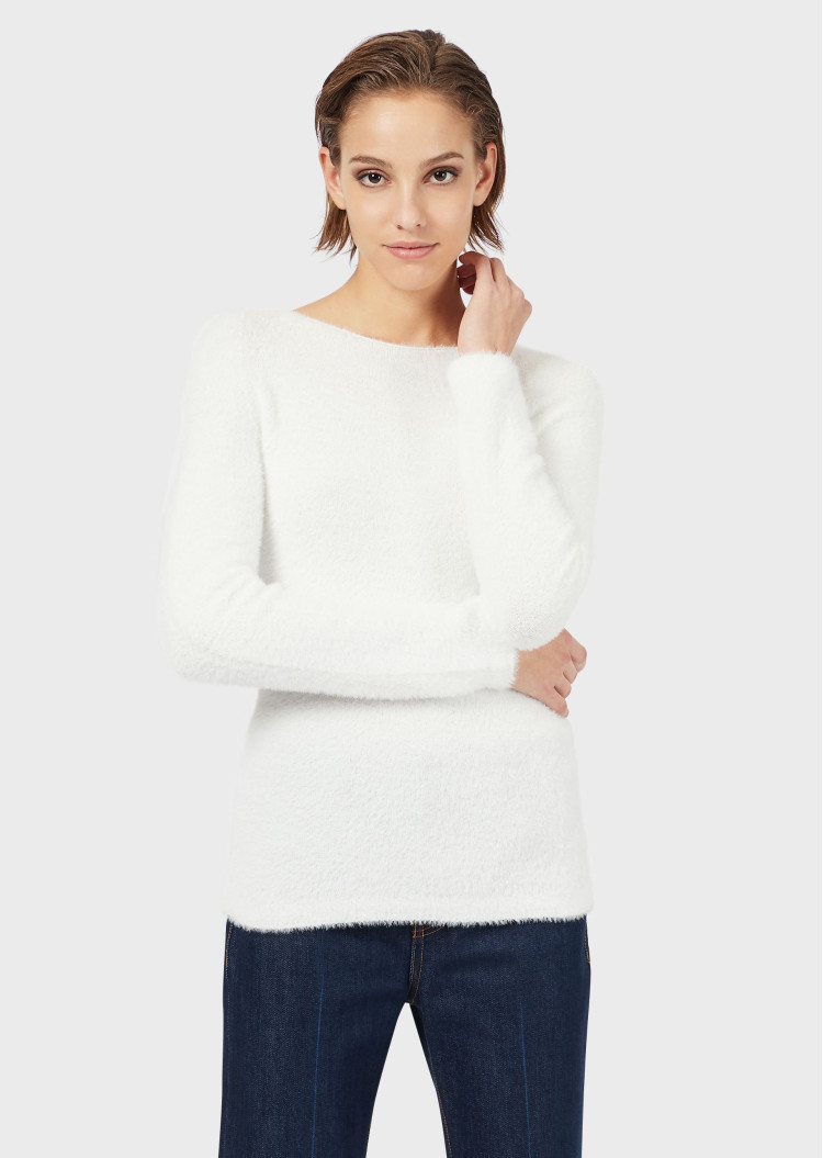 Джемпер Extra Slim Fit для жінок (465499), колір Білий - №2