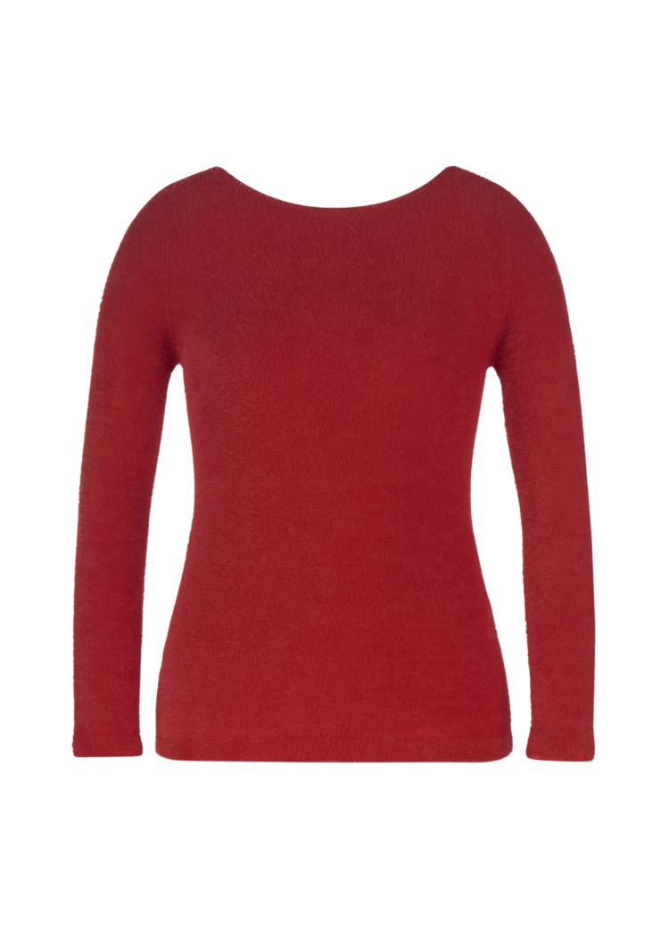 Джемпер Extra-slim fit для жінок (465500), колір Бордовий - №1