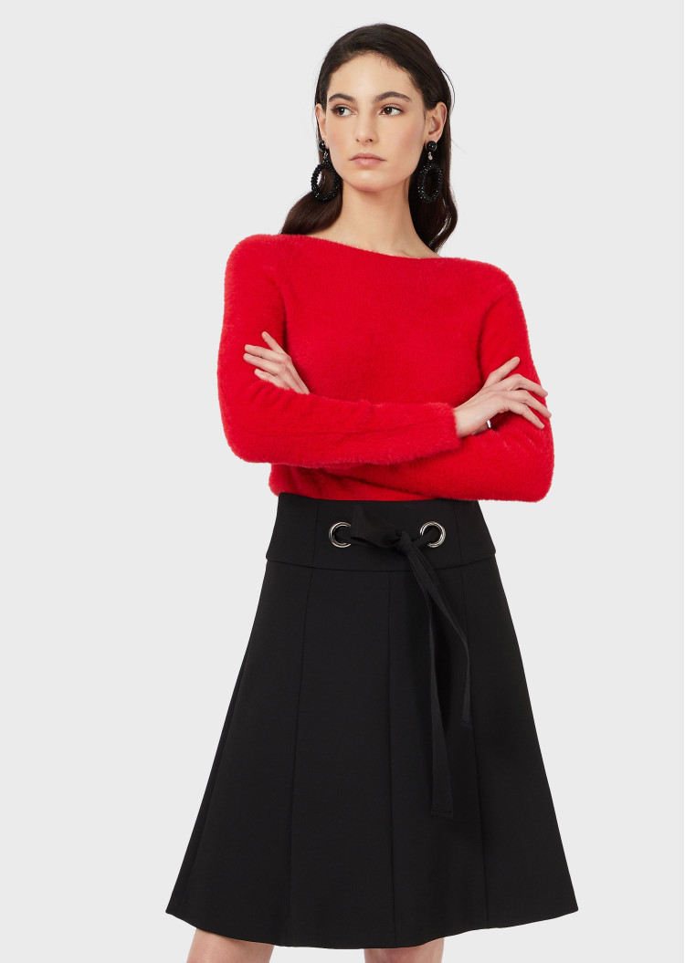 Джемпер Extra-slim fit для жінок (465500), колір Бордовий - №2