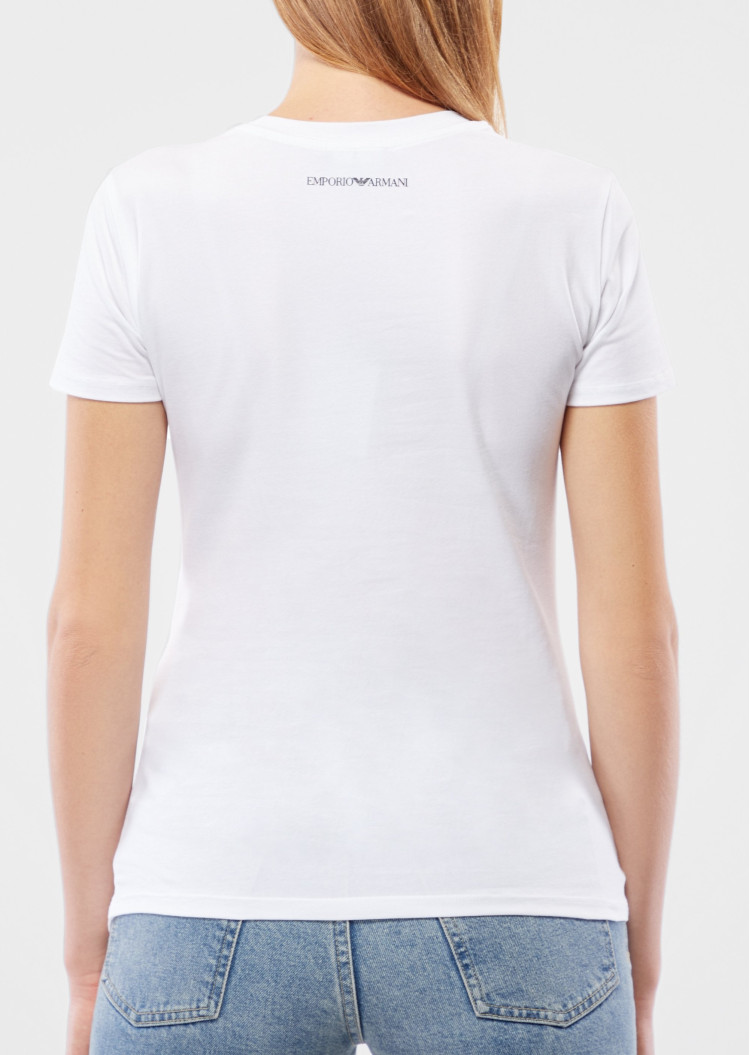 Футболка Extra-slim fit для женщин (465525), цвет Белый - №3