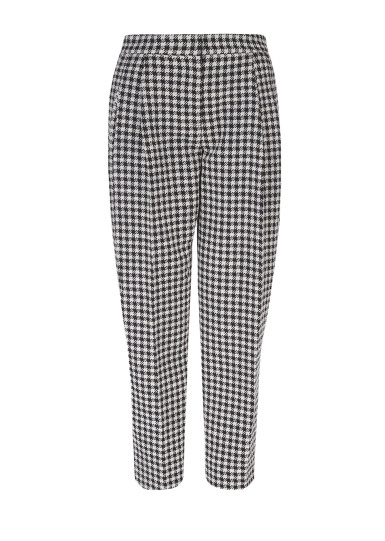 Брюки костюмные Relaxed Fit: свободный крой для максимального комфорта. Высокая