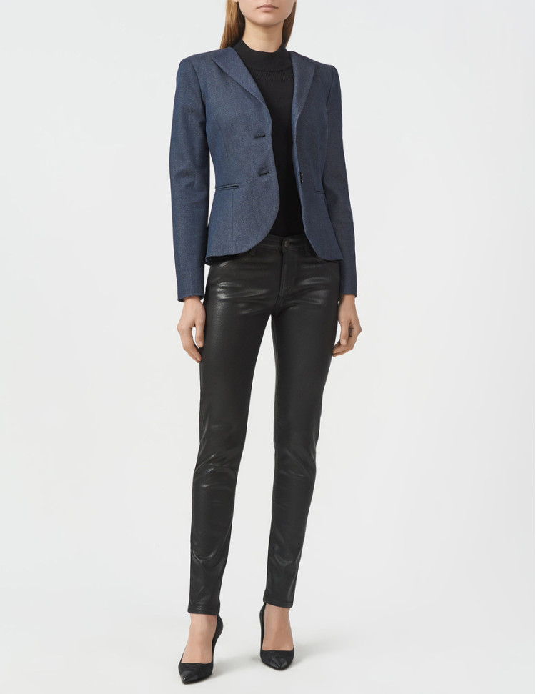 Жакет бизнес Extra Slim Fit для женщин (465539), цвет Синий - №3