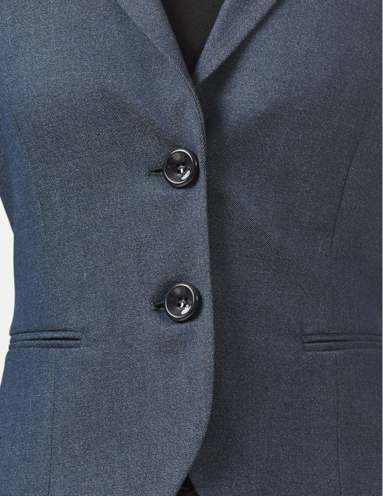 Жакет бизнес Extra Slim Fit для женщин (465539), цвет Синий - №5