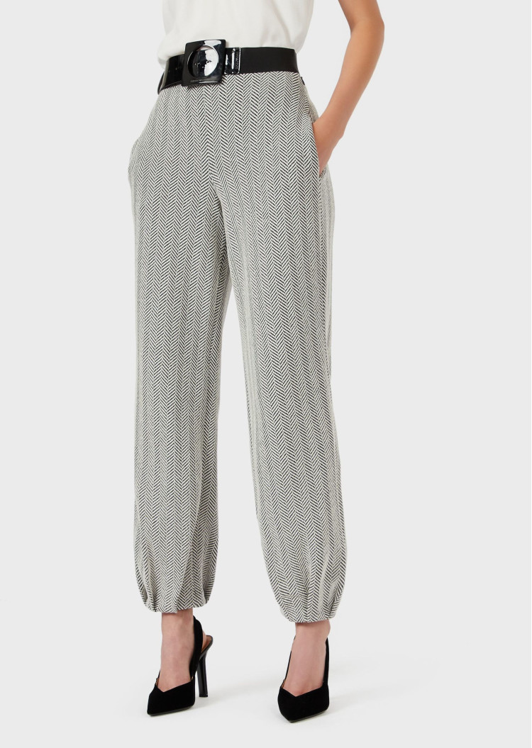 Брюки fashion Relaxed Fit Середня для жінок (465553), колір Сірий - №3