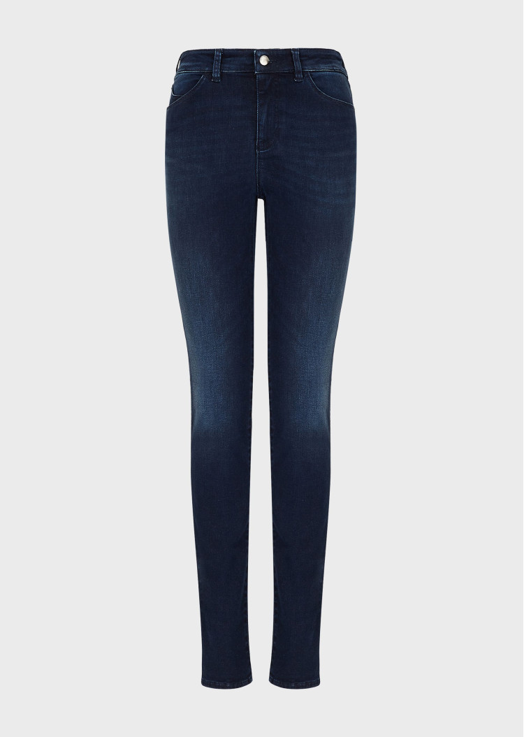 Джинси Slim Slim fit для жінок (465566), колір Синій - №1