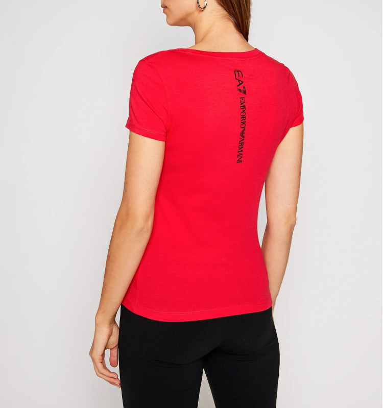 Футболка Extra-slim fit для жінок (465657), колір Червоний - №3