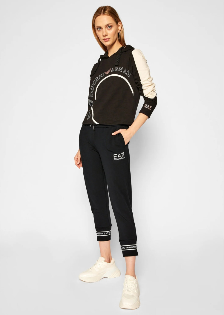 Спортивные брюки Slim fit Низкая для женщин (465661), цвет Черный - №3