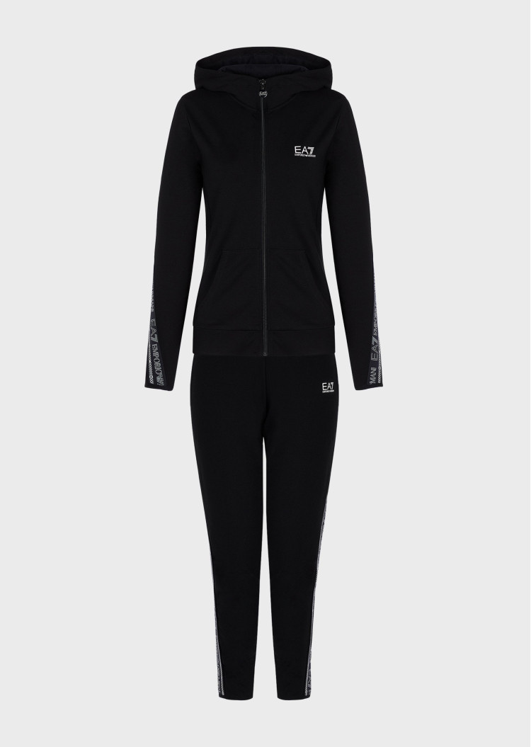Спортивний костюм Slim fit для жінок (465664), колір Чорний - №1