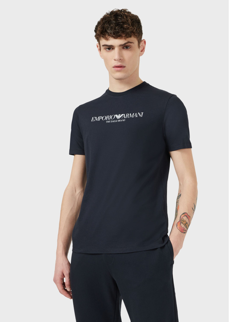 Футболка Slim fit для мужчин (465776), цвет Синий - №2