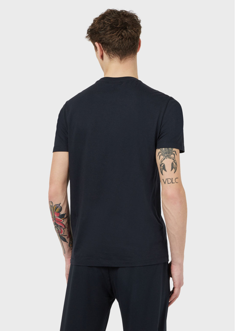 Футболка Slim fit для мужчин (465776), цвет Синий - №4