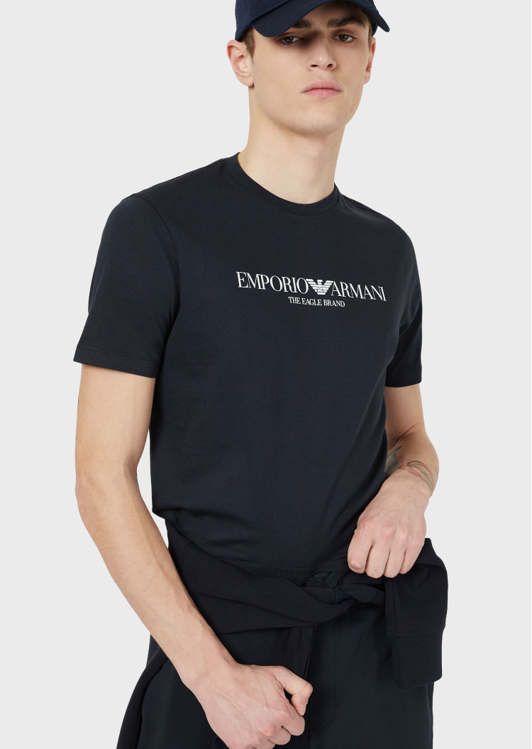 Футболка Slim fit для мужчин (465776), цвет Синий - №5
