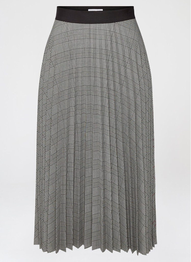 Спідниця міді Regular fit для жінок (466071), колір Чорний - №1