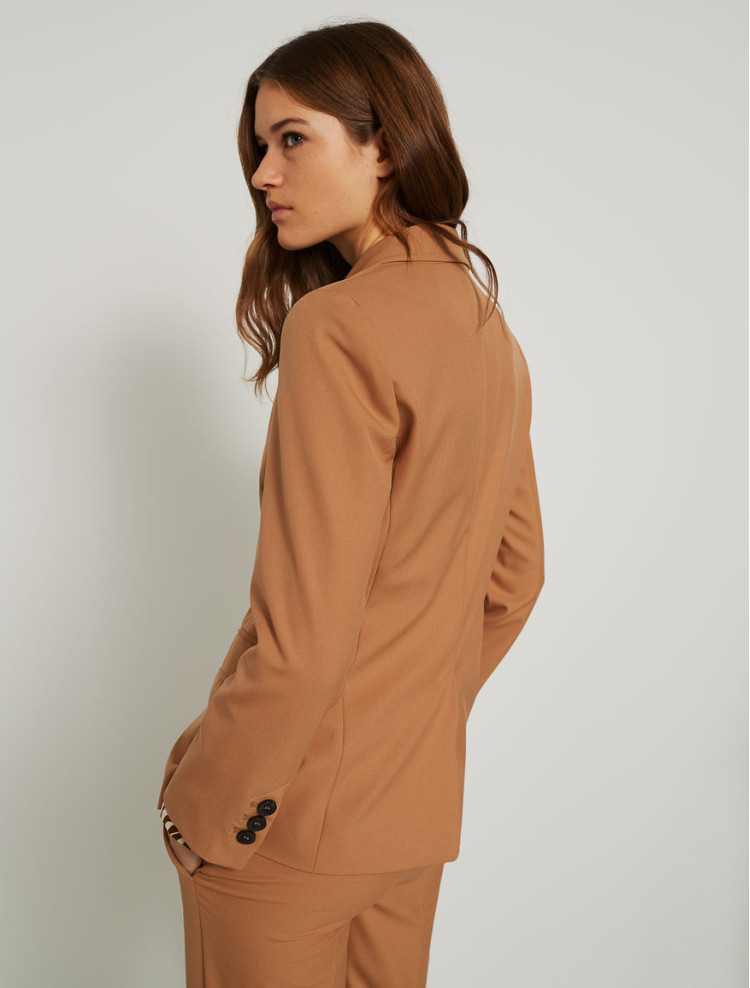 Жакет Regular fit для жінок (466382), колір Бежевий - №3