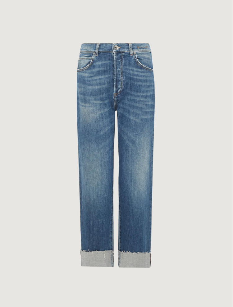 Джинсы Relaxed Relaxed fit для женщин (466395), цвет Синий - №1