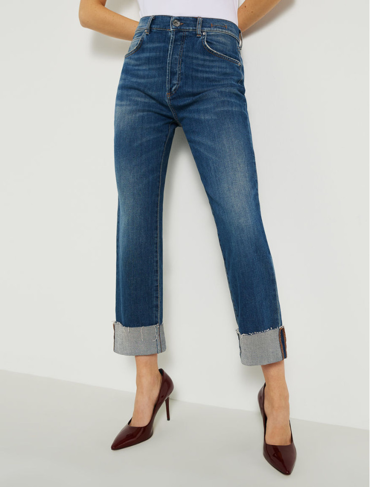 Джинсы Relaxed Relaxed fit для женщин (466395), цвет Синий - №3