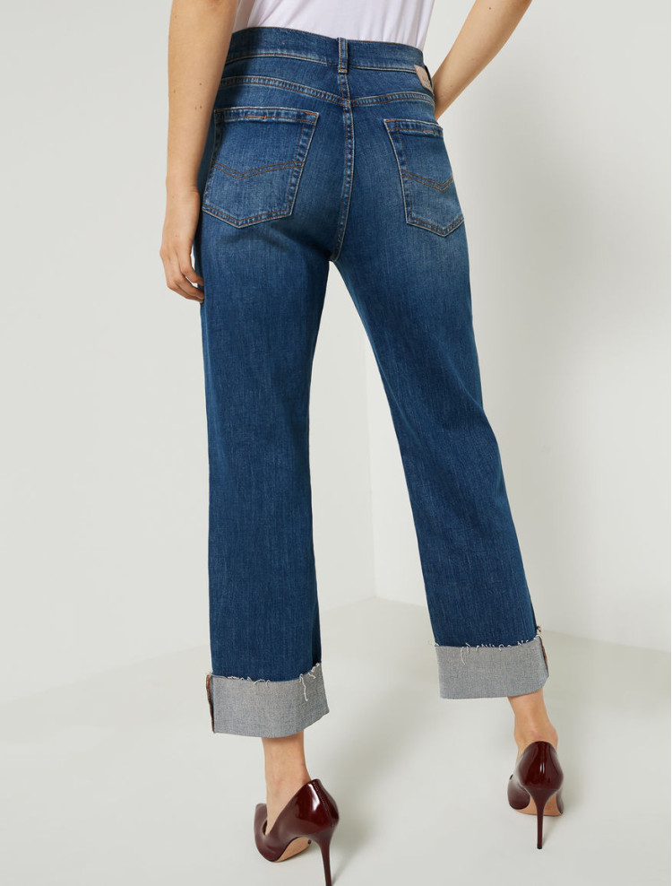 Джинсы Relaxed Relaxed fit для женщин (466395), цвет Синий - №5