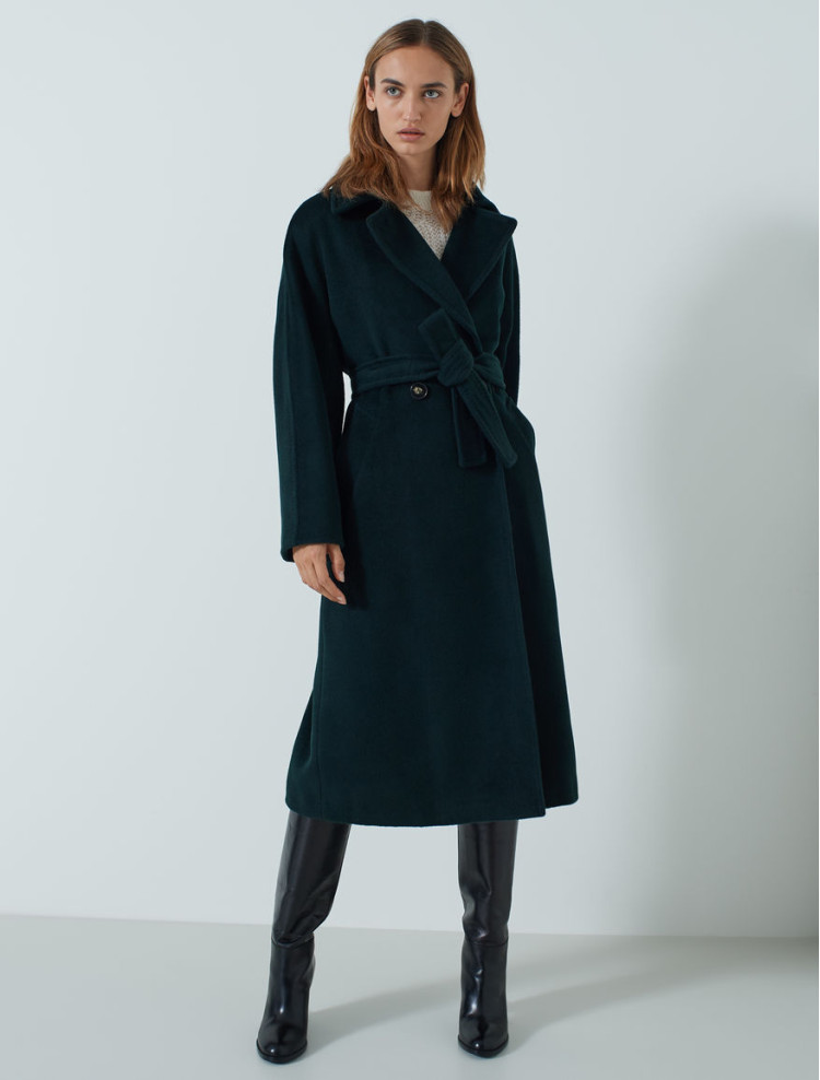 Пальто зимнее Regular fit для женщин (466424), цвет Зеленый - №2
