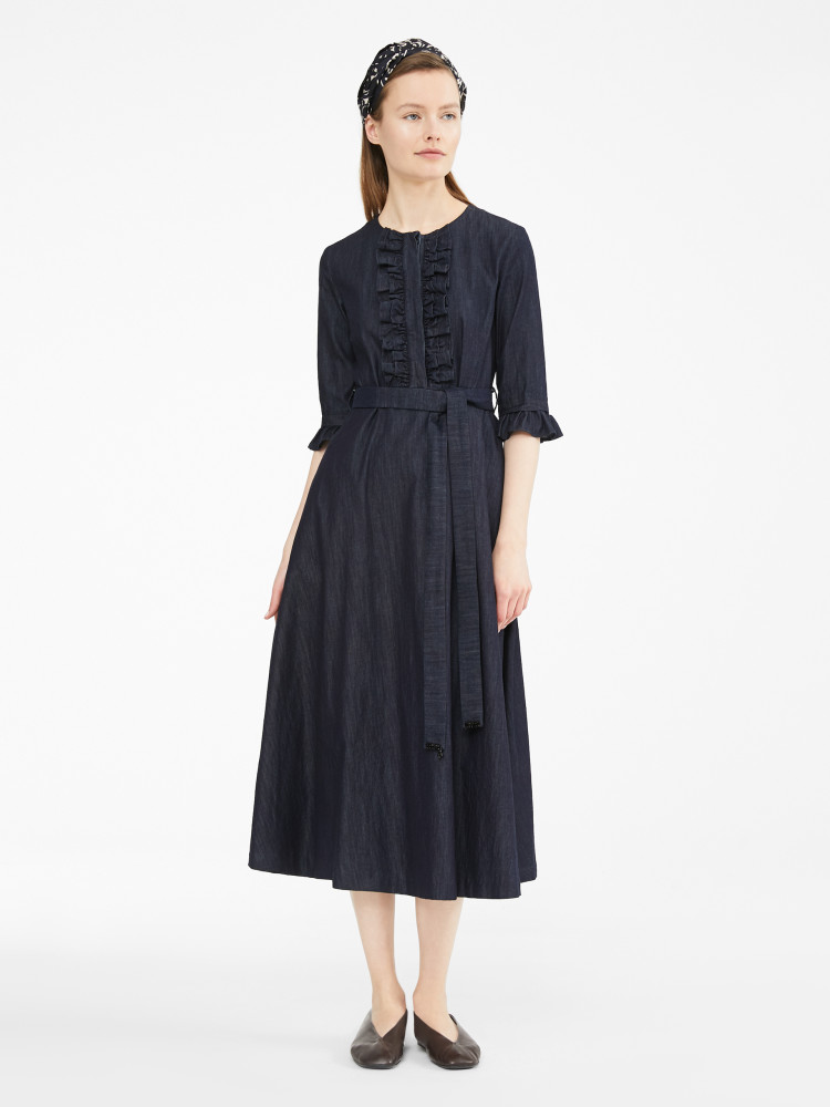 Платья макси Regular fit для женщин (466731), цвет Синий - №3