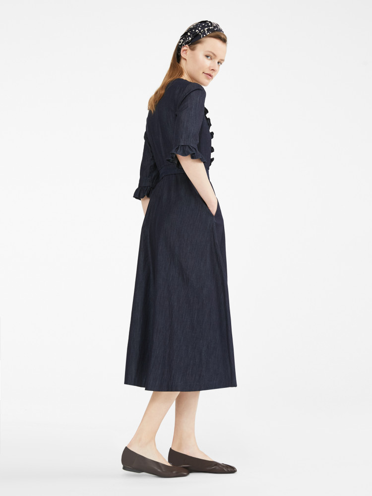 Платья макси Regular fit для женщин (466731), цвет Синий - №4