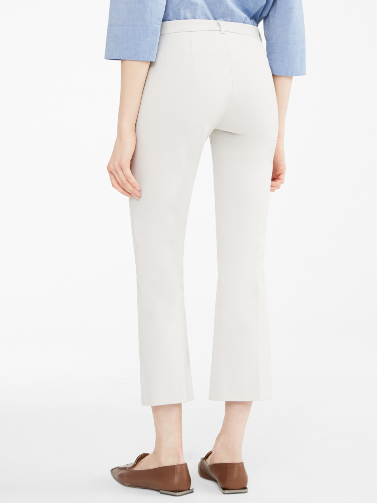 Брюки повсякденні Slim fit Середня для жінок (466741), колір Молочний - №4